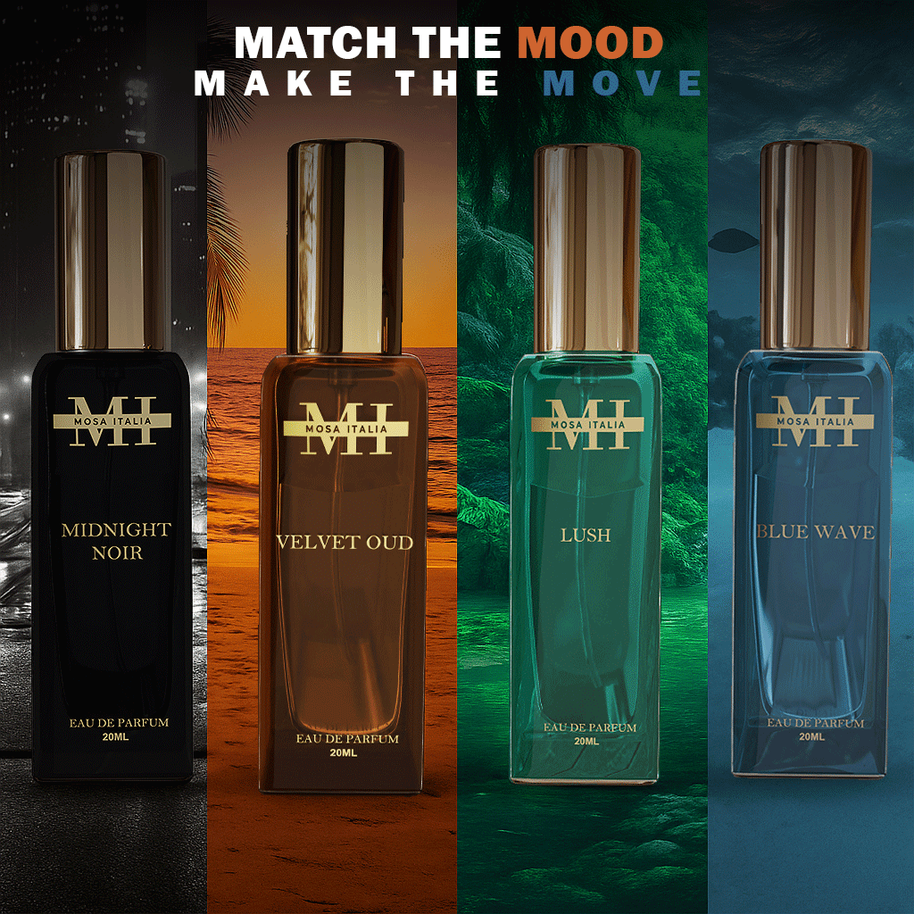 Luxury Unisex Perfume Gift Set - 4 x 20ml